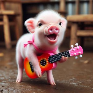 Dětské básničky Jiřího Ryšánka: Sele a ukulele (z rubrik Básničky o hudbě, Básničky o zvířátkách, Vtipné básničky, Zhudebněné básničky)