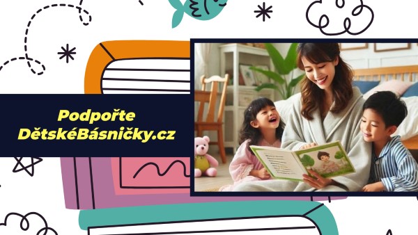 Dětské básničky Jiřího Ryšánka: stránka Podporují nás