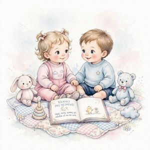 Dětské básničky Jiřího Ryšánka: rubrika Říkanky pro nejmenší